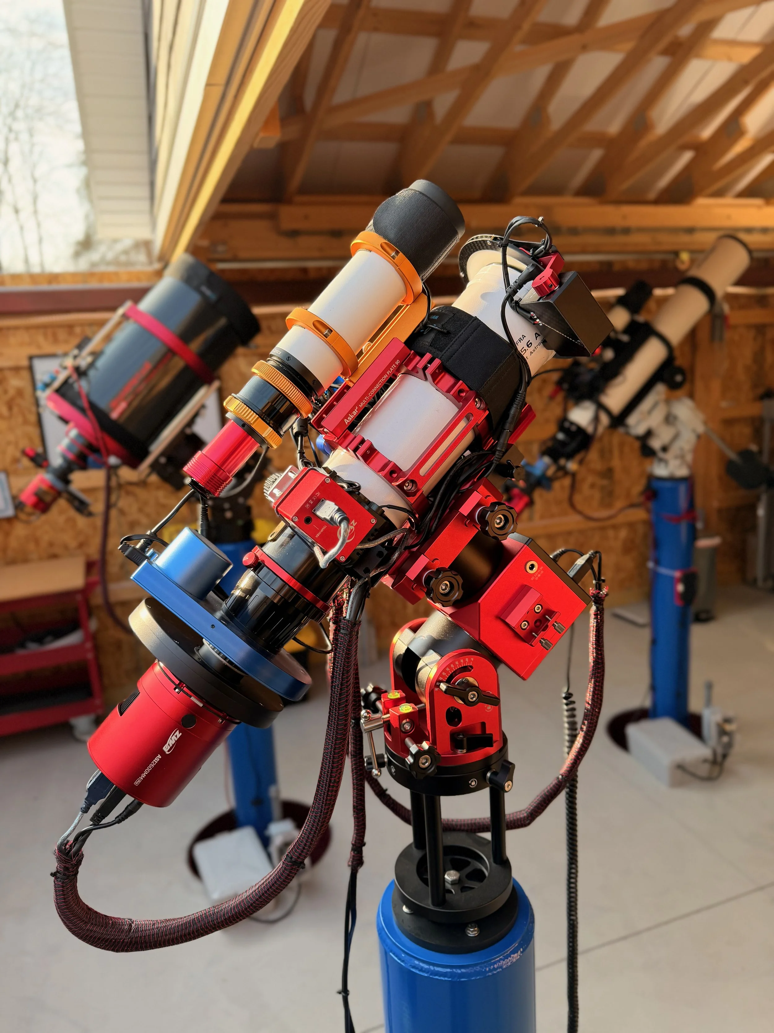 アースベータとスカイウォーかー FRA400 Platform v3: Upgraded with an ASI2600MM-Pro + a